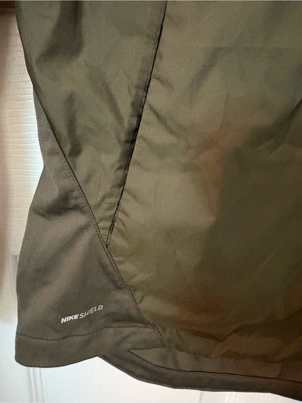 Nike Broncos Olive Green Utility Jacket with Camo Pocket
